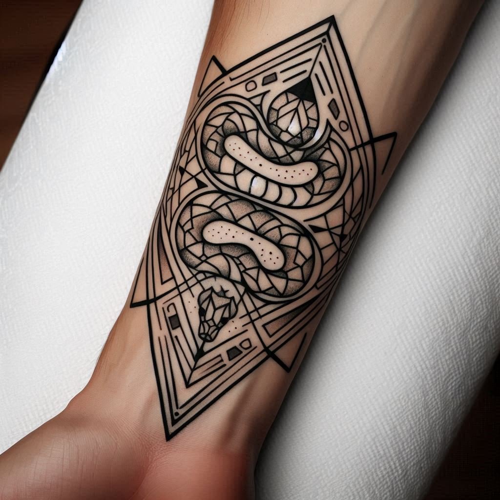 15 Snake Tattoos for Women to Represent Power and Strength 10 15 Snake Tattoos for Women to Represent Power and Strength