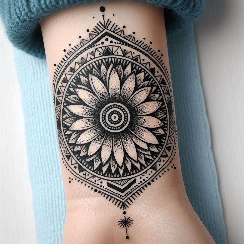 15 Daisy Tattoo Ideas to Represent Innocence and Purity