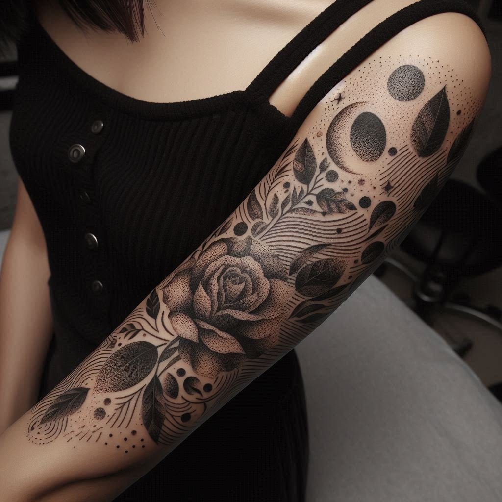 15 Tattoo Background Shading to Add Depth and Dimension