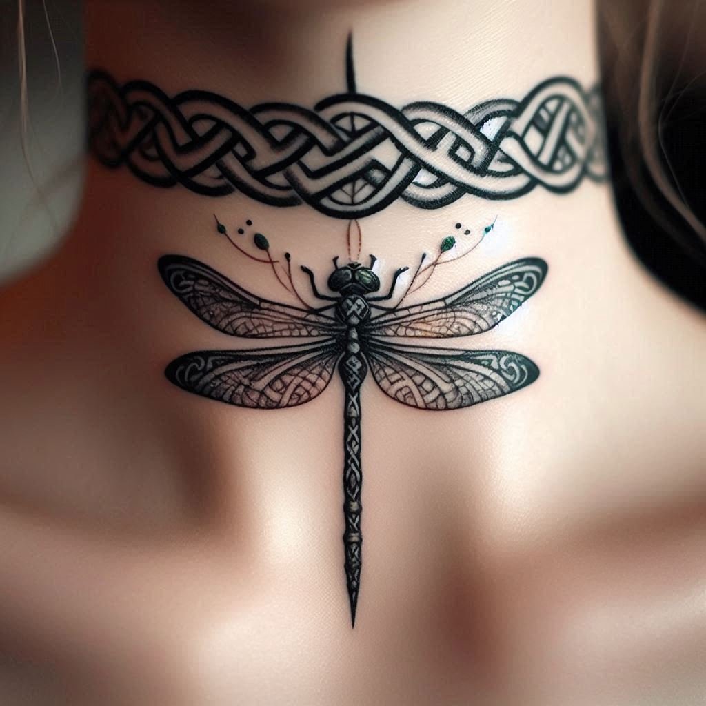 15 Dragonfly Tattoo Ideas to Represent Change and Transformation