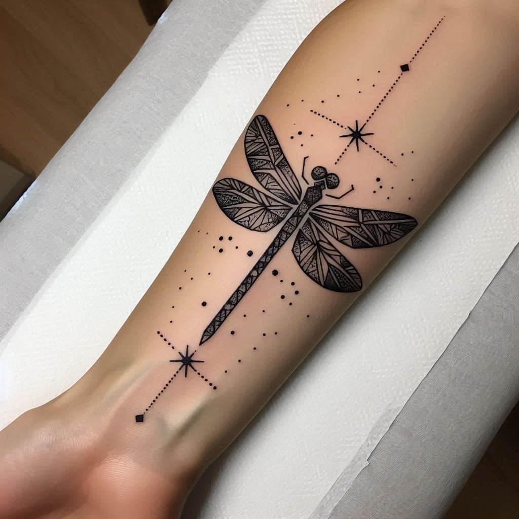 15 Dragonfly Tattoo Ideas to Represent Change and Transformation