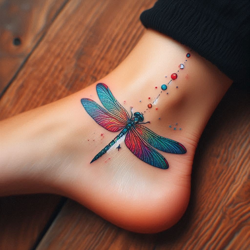 15 Dragonfly Tattoo Ideas to Represent Change and Transformation