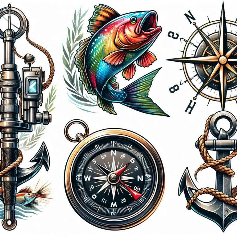 15 Fishing Tattoos to Represent Patience and Perseverance