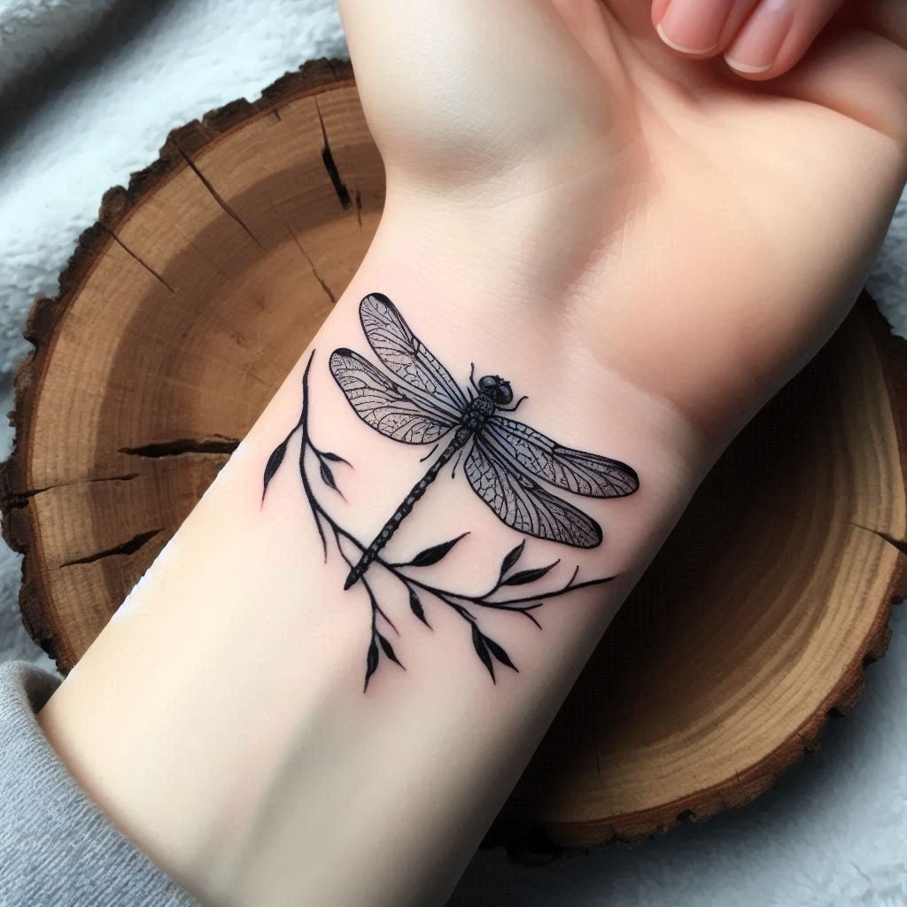 15 Dragonfly Tattoo Ideas to Represent Change and Transformation