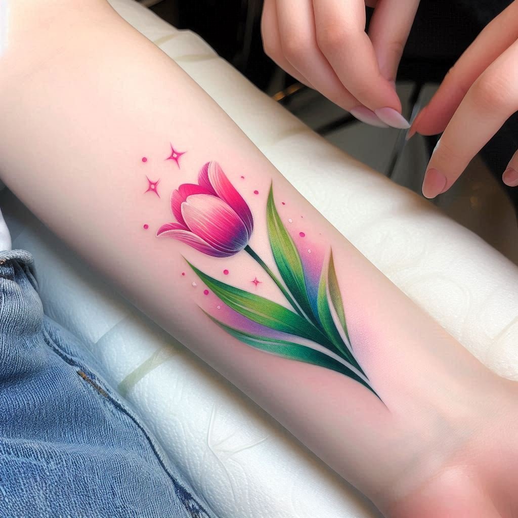 15 Flower Forearm Tattoo Ideas to Add a Touch of Elegance 11 15 Flower Forearm Tattoo Ideas to Add a Touch of Elegance