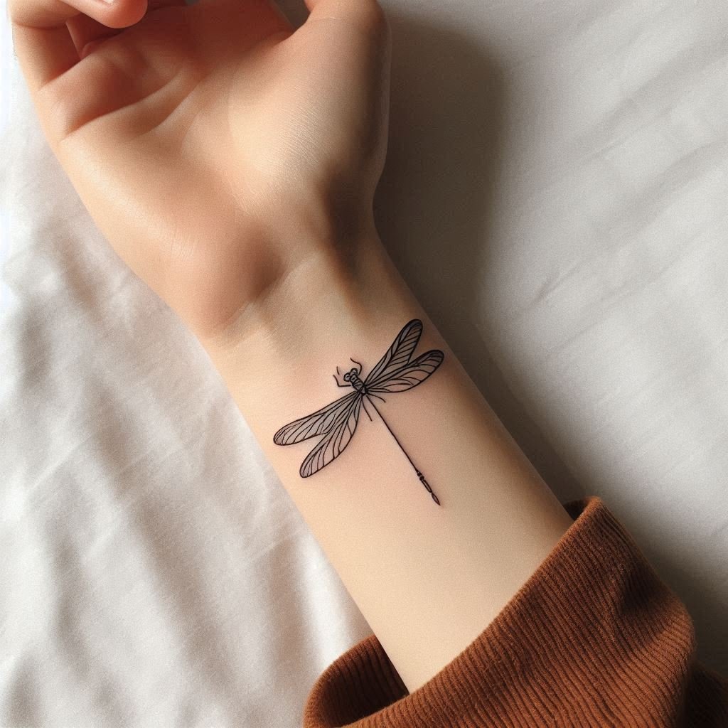 15 Dragonfly Tattoo Ideas to Represent Change and Transformation