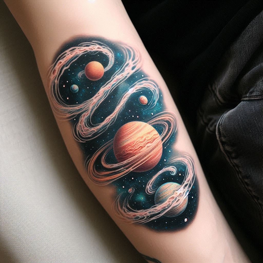 15 Galaxy Tattoo Ideas to Represent the Wonders of the Universe