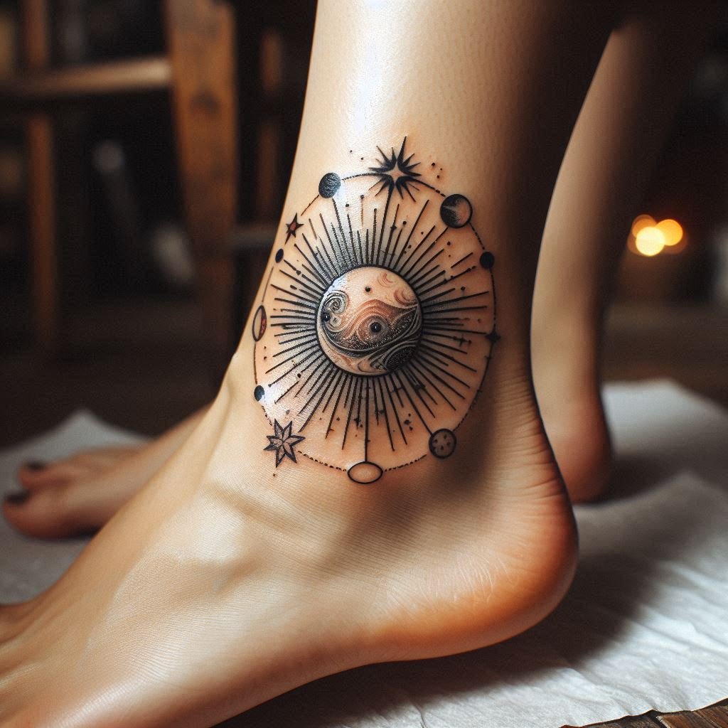 15 Delicate and Beautiful Ankle Tattoo Designs to Adorn Your Feet 2 15 Delicate and Beautiful Ankle Tattoo Designs to Adorn Your Feet