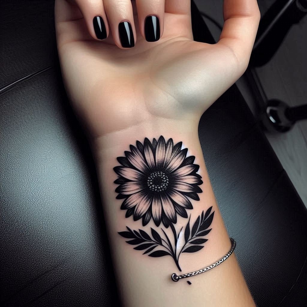 15 Daisy Tattoo Ideas to Represent Innocence and Purity