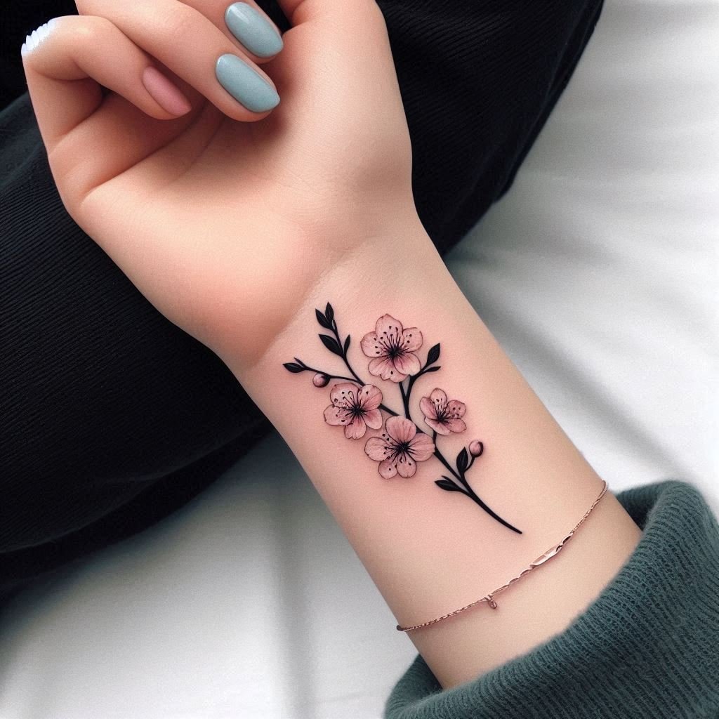 15 Cherry Blossom Tattoo Ideas to Represent the Beauty of Nature