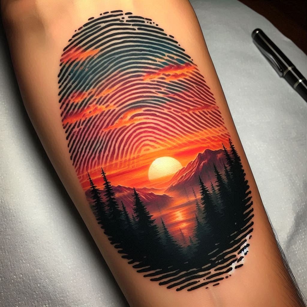 15 Unique Fingerprint Tattoos to Capture a Special Moment 15 15 Unique Fingerprint Tattoos to Capture a Special Moment