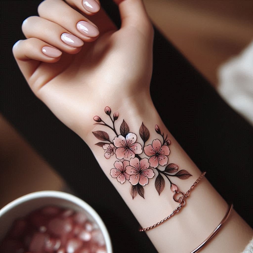 15 Tiny Flower Tattoos to Add a Touch of Delicacy 1 Tiny Flower Tattoos
