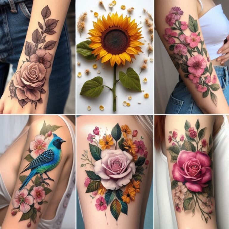 15 Flower Ankle Tattoo Ideas to Add a Touch of Delicacy