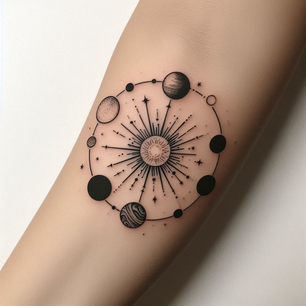 15 Galaxy Tattoo Ideas to Represent the Wonders of the Universe