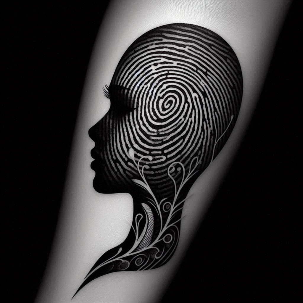 15 Unique Fingerprint Tattoos to Capture a Special Moment 14 15 Unique Fingerprint Tattoos to Capture a Special Moment