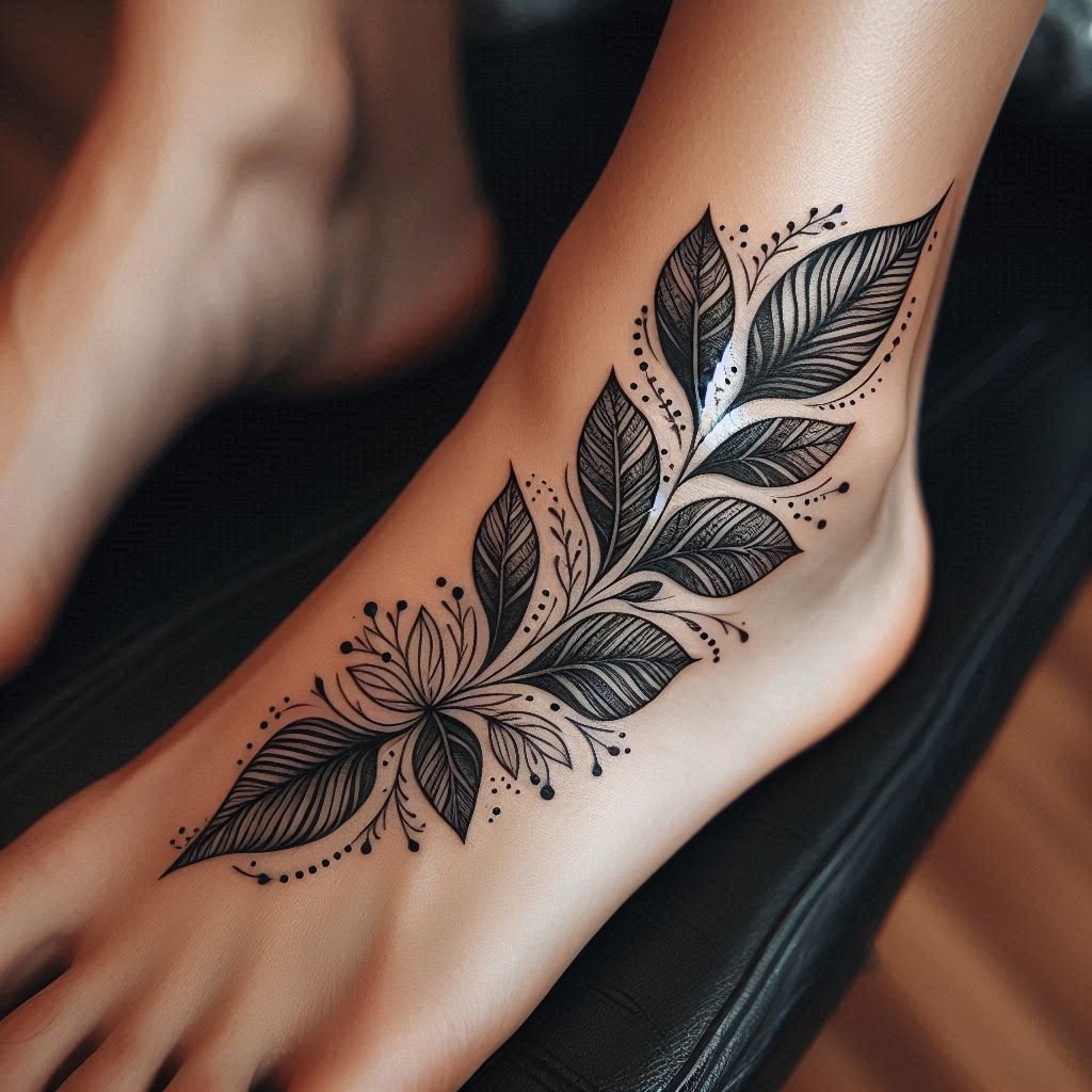15 Delicate and Beautiful Ankle Tattoo Designs to Adorn Your Feet 12 15 Delicate and Beautiful Ankle Tattoo Designs to Adorn Your Feet