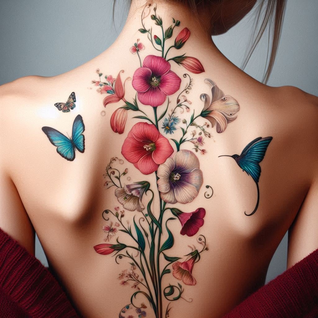 15 July Birth Flower Tattoo Ideas to Celebrate a Special Month