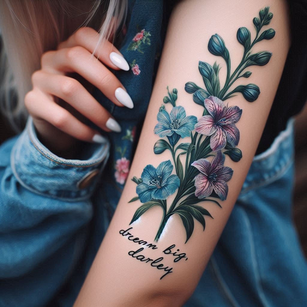 15 July Birth Flower Tattoo Ideas to Celebrate a Special Month