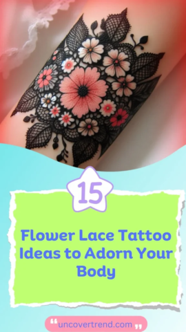 15 Flower Lace Tattoo Ideas to Add a Touch of Delicacy