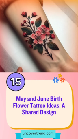 15 May Birth Flower Tattoo Ideas to Celebrate a Special Month