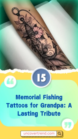 15 Fishing Tattoos to Represent Patience and Perseverance