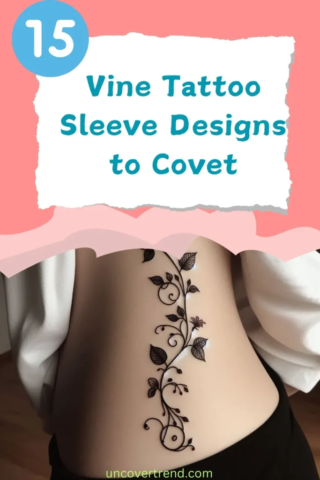 15 Vine Tattoo Ideas to Represent Growth and Abundance