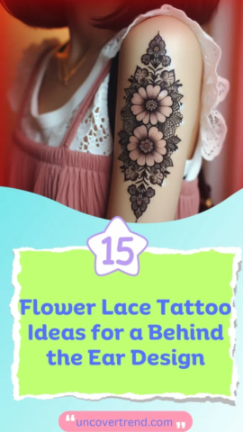 15 Flower Lace Tattoo Ideas to Add a Touch of Delicacy