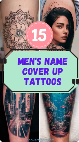 15 Creative Name Cover Up Tattoo Ideas to Revamp Your Design