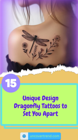 15 Dragonfly Tattoo Ideas to Represent Change and Transformation