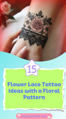 15 Flower Lace Tattoo Ideas to Add a Touch of Delicacy