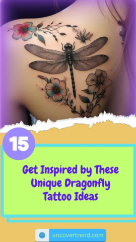 15 Dragonfly Tattoo Ideas to Represent Change and Transformation