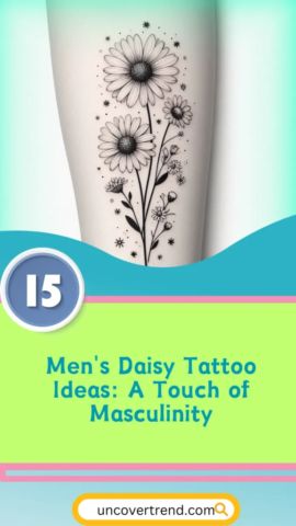 15 Daisy Tattoo Ideas to Represent Innocence and Purity