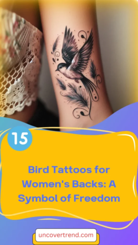 15 Beautiful and Symbolic Bird Tattoos for Women to Spread Their Wings