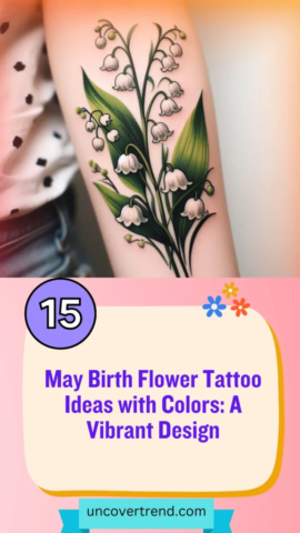 15 May Birth Flower Tattoo Ideas to Celebrate a Special Month