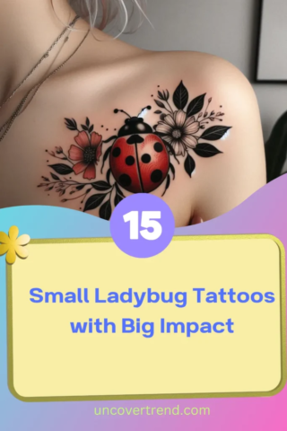 15 Ladybug Tattoo Ideas to Represent Good Luck and Prosperity