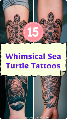 15 Sea Turtle Tattoo Ideas to Represent Wisdom and Endurance