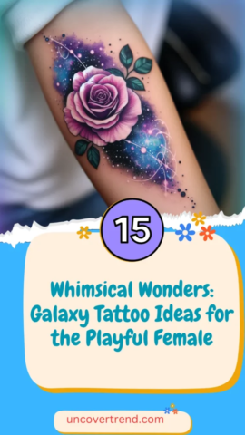 15 Galaxy Tattoo Ideas to Represent the Wonders of the Universe