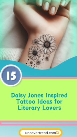 15 Daisy Tattoo Ideas to Represent Innocence and Purity