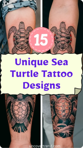 15 Sea Turtle Tattoo Ideas to Represent Wisdom and Endurance