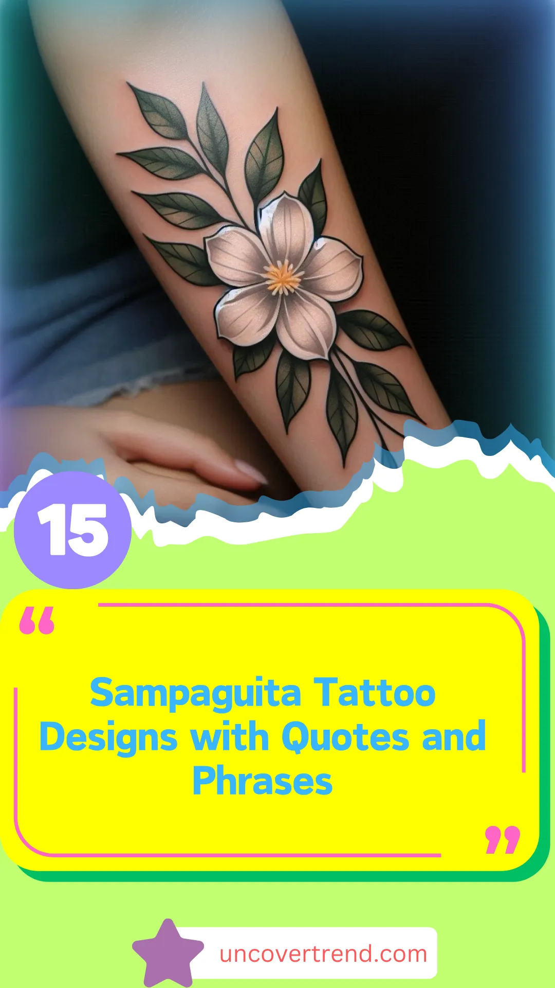 15 Sampaguita Tattoo Ideas To Represent Love And Devotion