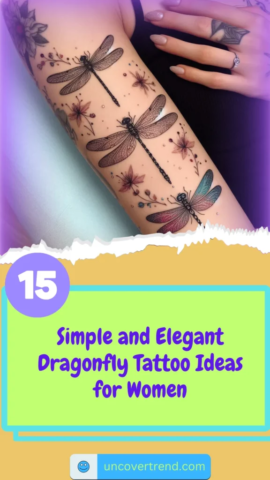 15 Dragonfly Tattoo Ideas to Represent Change and Transformation