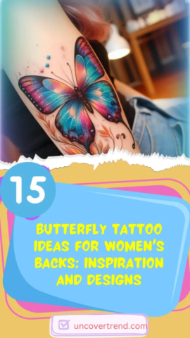 15 Butterfly Tattoo Ideas to Represent Transformation and Growth