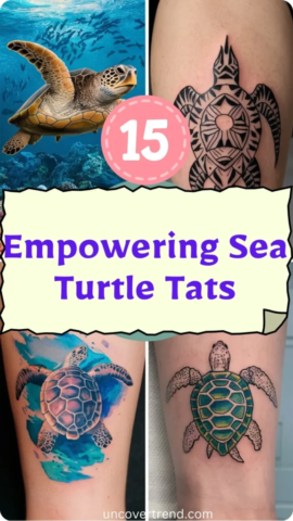 15 Sea Turtle Tattoo Ideas to Represent Wisdom and Endurance