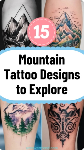 15 Majestic and Inspiring Mountain Tattoo Ideas to Reach New Heights