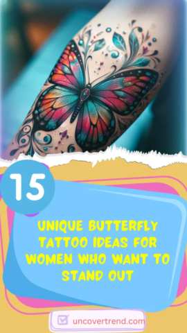 15 Butterfly Tattoo Ideas to Represent Transformation and Growth