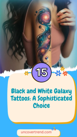 15 Galaxy Tattoo Ideas to Represent the Wonders of the Universe