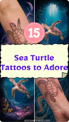 15 Sea Turtle Tattoo Ideas to Represent Wisdom and Endurance