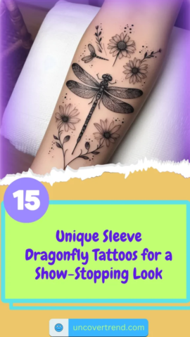 15 Dragonfly Tattoo Ideas to Represent Change and Transformation