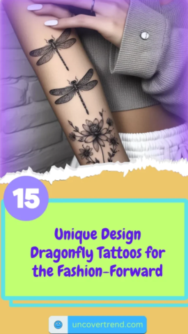 15 Dragonfly Tattoo Ideas to Represent Change and Transformation