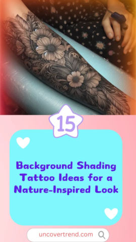 15 Tattoo Background Shading to Add Depth and Dimension